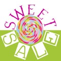 Sweet sale lettering