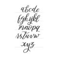 Lettering words - Alphabet.