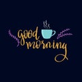 Lettering words - Good morning