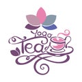 Lettering - Yoga Tea