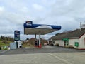 Lettermacaward, County Donegal, Ireland - March 08 2022 : Fuel prices reach two Euro due to the war in Ukraine