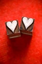 Letterpress Hearts