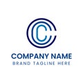 Letters CCC Monogram Logo, suitable for any business Royalty Free Stock Photo