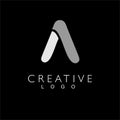 A Letters creative logo for company