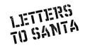 Letters To Santa rubber stamp