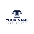 Letters WW Legal Logo, suitable for lawyer, legal, or justice with WW initials