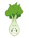 Lettuce Cartoon Character