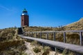 Leuchtfeuer Kampen Lighthouse at Sylt Royalty Free Stock Photo