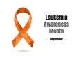 Leukemia Awareness Month awareness ribbon for web