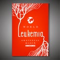 Leukemia awareness poster