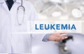 LEUKEMIA CONCEPT Royalty Free Stock Photo