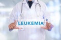 LEUKEMIA CONCEPT Royalty Free Stock Photo