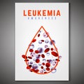 Leukemia vertical poster