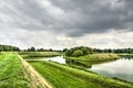 Leusden view from the ramparts Royalty Free Stock Photo