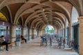 Bicycle space at the entrance of the University of Leuven, Belgium