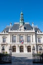 Exterior view of the city hall of Levallois-Perret, France