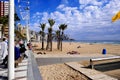 Levante beach, Benidorm, Spain. Royalty Free Stock Photo