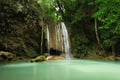 Level 3 of Erawan Waterfall in Kanchanaburi, Thailand