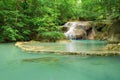 Level 1 of Erawan Waterfall with Neolissochilus stracheyi fish i