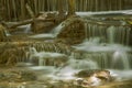 Level six of Waterfall Huai Mae Kamin in Kanchanaburi, Royalty Free Stock Photo