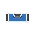 Level vector glyph colour icon Royalty Free Stock Photo