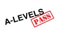 A-Levels Pass Royalty Free Stock Photo