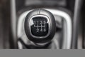 Lever manual six-speed gearbox Royalty Free Stock Photo