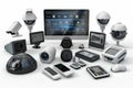 Leverage CCTV recording and protection systems to seamlessly track and manage security interfaces within private networks.