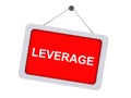 Leverage sign