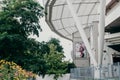 Photo of BayArena, home stadium of football club Bayer Leverkusen Royalty Free Stock Photo