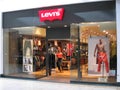 Levi's store front.