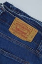 Levi Strauss 501 label Royalty Free Stock Photo
