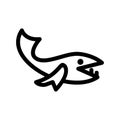 Leviathan icon or logo isolated sign symbol vector illustration