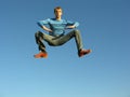 Levitation boy Royalty Free Stock Photo