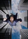 Levitation or falling Royalty Free Stock Photo