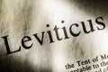 Leviticus text header