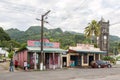 Levuka, Fiji. Colourful vibrant streets of old colonial capital of Fiji: Levuka town, Ovalau island, Fiji, Melanesia, Oceania.