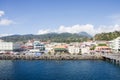 Levy on Coast of Dominica by Rosseau Royalty Free Stock Photo