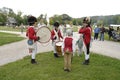 Lewis & Clark Fife & Drum Corps performing