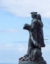 Lewis and Clark statue Royalty Free Stock Photo