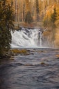 Lewis Falls - Yellowstone National Park Royalty Free Stock Photo