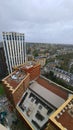 Lewisham construction site seen from above