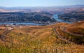 Lewiston Hill Snake River Idaho Royalty Free Stock Photo