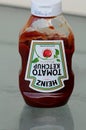 BOTTLE HEINZ TOMATO KETCHUP Royalty Free Stock Photo