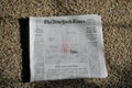 TH NEW YORK TIMES SUNDAY EDITIONS Royalty Free Stock Photo