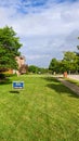 Lexington, KY, USA - August 22, 2020: Supporting local police  sign at residential street Royalty Free Stock Photo