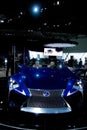 Lexus Concept Car in Blue Royalty Free Stock Photo