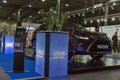 Lexus hybrid car booth on Kiev Plug-in Ukraine 2017 Exhibition.