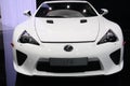 Lexus LFA Sports at Paris Motor Show Royalty Free Stock Photo