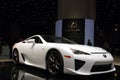 Lexus LFA Supercar - 2010 Geneva Motor Show Royalty Free Stock Photo